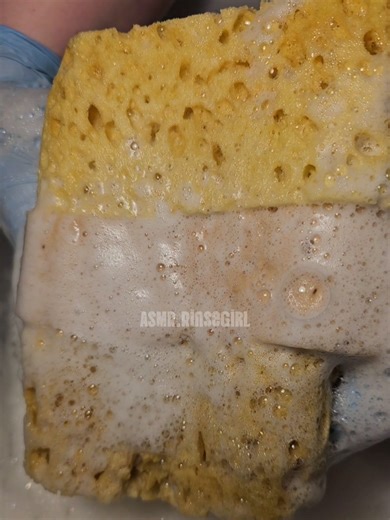 Sponge Change: ASMR Sudsy Sounds