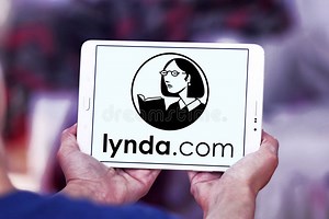 Lynda.com logo editorial stock photo. Image of editorial - 117840533