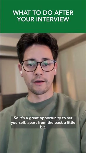 Want to Stay Top of Mind After the Interview? Here’s How