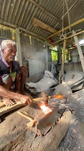 133K views · 619 reactions | Blacksmith Making a Handcrafted Knife from Scratch | Art Action | Facebook