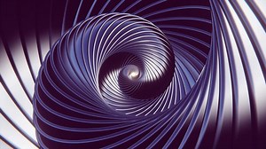 The Vortex Core An Infinite Spiral into the Lustrous Abyss