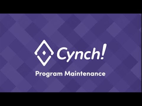 Cynch Programmed Maintenance