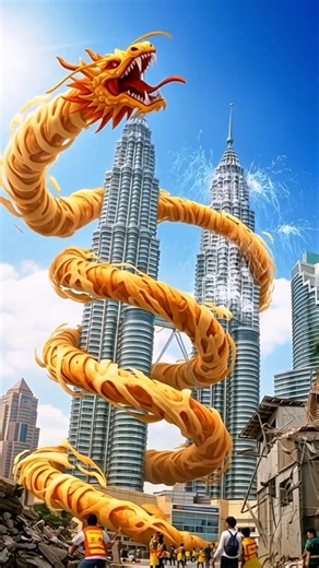 Malaysian Food Kaiju Monsters CHAOS ATTACKS & DESTROY!