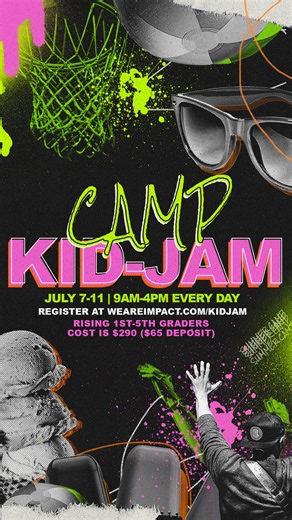 🔥 Don’t Miss Out on Impact’s Kids Camp 2025! 🔥 📅 When: July 7-11 📍 Where: Impact Church, Jacksonville, FL 💰 Cost: $290 per child ($65 deposit) 🕘 Time: 9 AM - 4 PM Every Day 💥 It’s going to be a week full of adventure, games, and faith-building moments for rising 1st-5th graders! Kids Camp is the perfect place for your child to grow in faith and make lasting memories. We still have space available! Sign your child up today and give them a summer they’ll never forget! | Impact Church