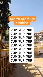 Search Cearfully! 4 hidden #brainteasers #search #find #puzzle | Easy Puzzle