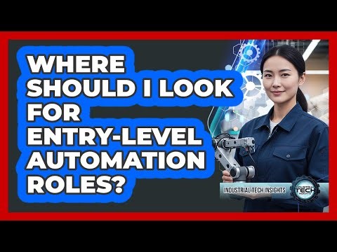 Where Should I Look For Entry-Level Automation Roles?