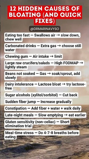 12 Hidden Causes of Bloating (and Quick Fixes) #bloating #digestivehealth