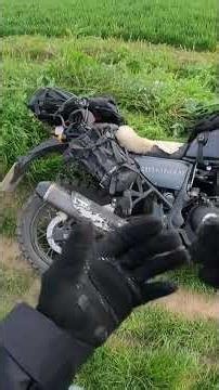 Old man falls off his himalayan