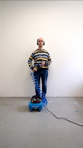 Inflated 🎈#inflation #balloon #compressor #popping