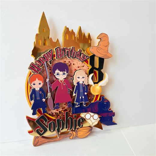 Wizard Harry Potter Caketopper - Etsy