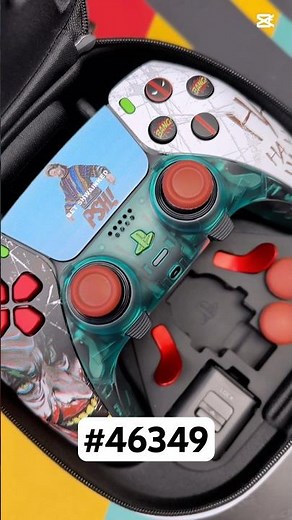 Check out this stunning custom creation — a fully loaded PS5 Edge controller! #customcontroller
