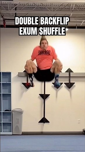 EXUM SHUFFLE DOUBLE BACKFLIP 🤯