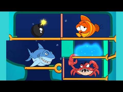 save the fish / pull the pin level android and ios games save fish game pull the pin / mobile game