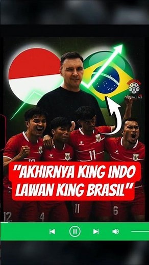 FIRST TIME IN HISTORY! INDONESIAN NATIONAL TEAM VS BRAZIL IN OCTOBER 2026