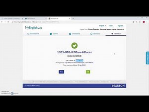 1 Creando cursos en MyEnglishLab