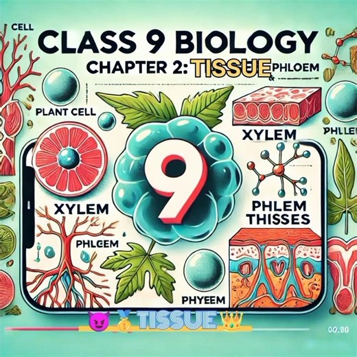 😱Tissue complete chapter notes 🥶🔥| class 9th Chapter 2 science | NCERT| #shorts #notes