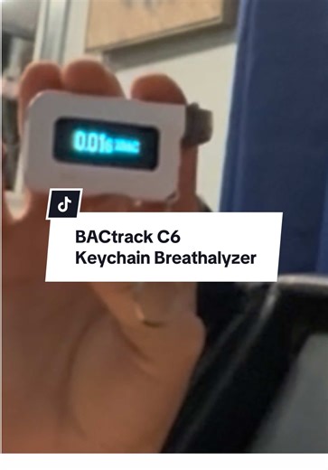 Drunk driving is never ok. With this Keychain Breathalyzer you can track your blood alcohol content accurately so you know for sure if you’ve had too mix to drink. Great holiday gift! #breathalyzer #bactrack #bfcm #tiktokshopblackfriday #tiktokshopcybermonday