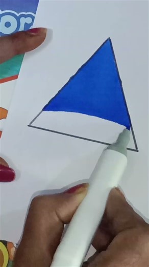 EASY TRIANGLE DRAWING #viral #art #drawingideas #EASY DRAWING