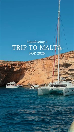 Send this to the person you want to go to Malta with in 2026 ...