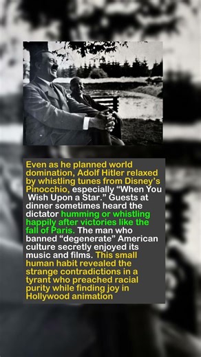 Hitler Loved Whistling “When You Wish Upon a Star” from Disney! 🎶 Bizarre Habit