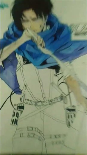 drawing attack on titan artwork #drawing #aot #anime #attackontitan #eren #levi #mikasa #erenyeager