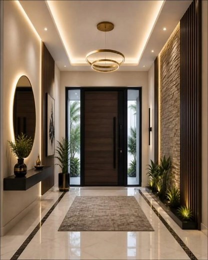 Modern Entryway Design Ideas | Luxury Foyer & Entrance Hall Inspiration ✨🚪| shorts