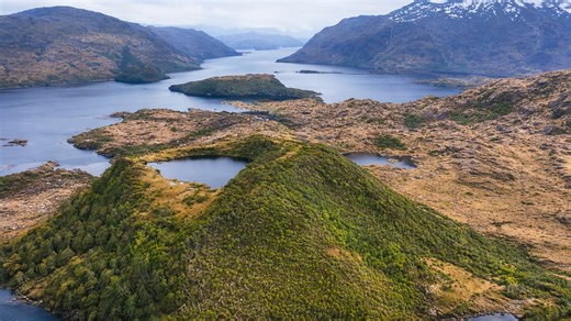 How did a lake form here?