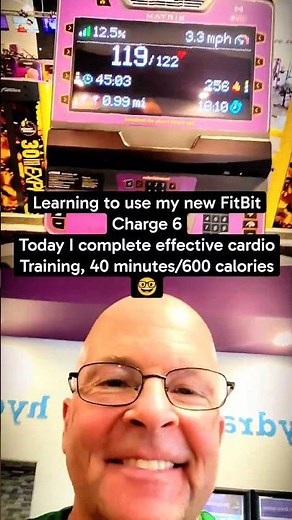 @PlanetFitness to use my new FitBit Charge 6, and I complete effective cardio training...🤓