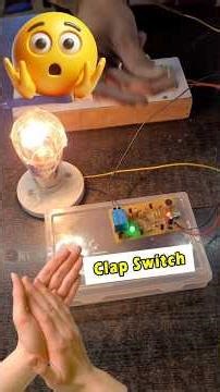 Clap Switch Circuit for Light ON OFF ...🔥🔥#ClapSwitch #SingleClapSwitch #DIYElectronics #SoundSensor