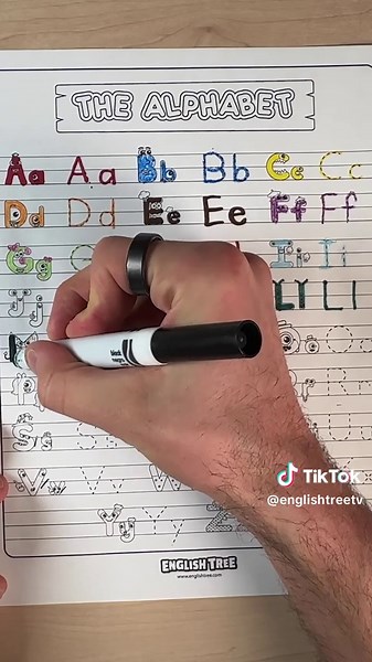 What’s your favorite letter and color?? #learn #english #kids