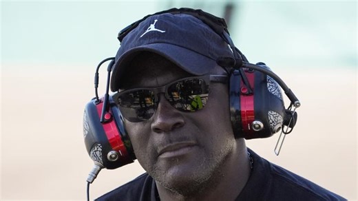 What Michael Jordan said in victory lane after Daytona 500 win