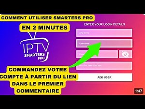 COMMENT UTILISER IPTV SMARTERS PRO EN 2024 ! (Tutos - Explications , Essai GRATUIT)
