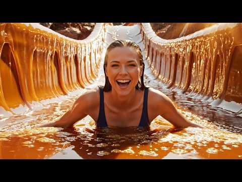 Hyper-Realistic ASMR Waterslides: Ultimate Visual and Auditory Satisfaction