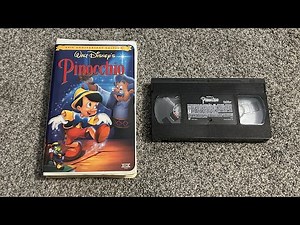 Pinocchio 1999 60th Anniversary Edition VHS Overview