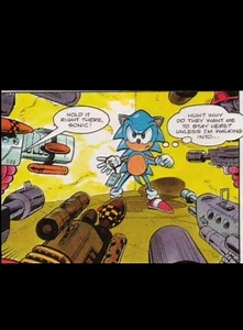 fleetway sonic full dub comic panel part one