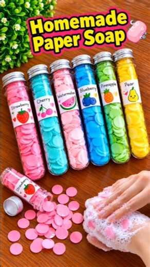 Diy Paper Soap Making kit/ How to make paper soap / homemade paper soap