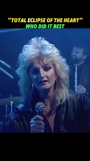 Total Eclipse of the Heart cover tribute to Bonnie Tyler