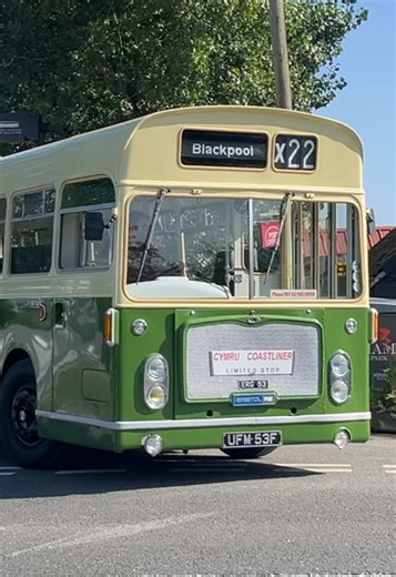 Bristol RE Departing the Big Bus Show