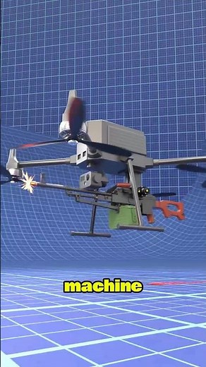 Deadly Skies: Low-Cost Drone Armed with PKM Machine Gun