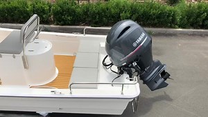 Liya 25ft/7.6m Panga Boat With Fuel Tank Fiberglass Fishing Boat