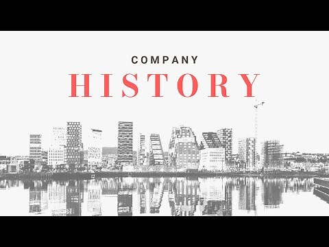 Company History Video Template (Editable)