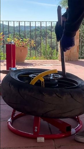 How to Change a Motorcycle Tire at Home