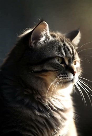 Angry face but still cute – classic cat behavior 😼 #catshorts #cat #catlovers