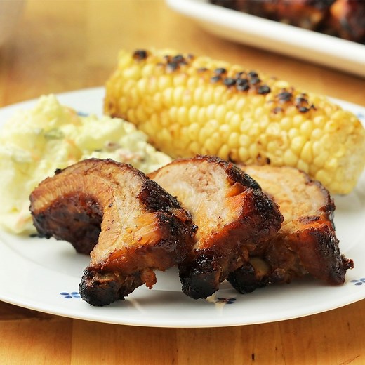 1M views · 27K reactions | These perfectly cooked ribs are what you should be making to celebrate the start of summer. Grab all your ingredients for this recipe at your local Kroger or order online for grocery pickup. https://bzfd.it/3cKjKBY | Tasty | Facebook