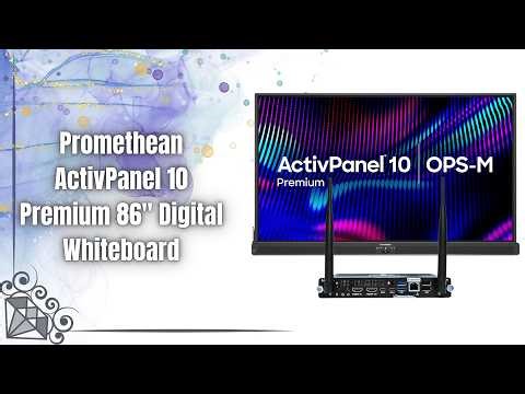 Promethean ActivPanel 10 Premium 86 Review | 4K UHD Digital Whiteboard for Office & Class!