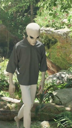 Alien hiking and enjoying nature. Unreal Engine. #alien #unrealengine #motioncapture