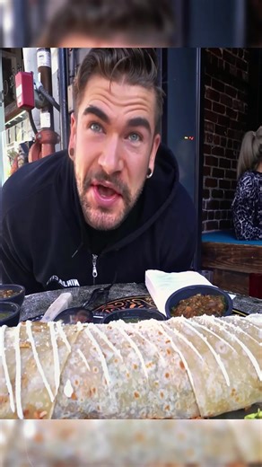 This “5LB” Burrito Challenge Was WAY Bigger Than Promised #foodchallege #eatingchallange #viral