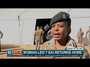 SA military's first female officer to command a battalion is home