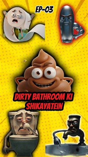 “I Found the DIRTY Secrets of Your Bathroom Gadgets!”#thestupids #facey #slapups #funnyshortsfunpage