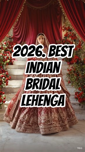 #2026 indian bridal lehenga #fashion